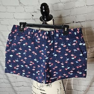 GAP Navy Blue Umbrella Print Women City 3 inch Short Size 12